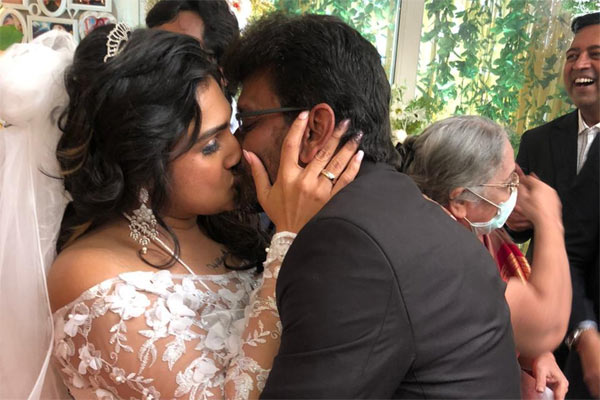 Vanitha Vijayakumar Wedding Photo